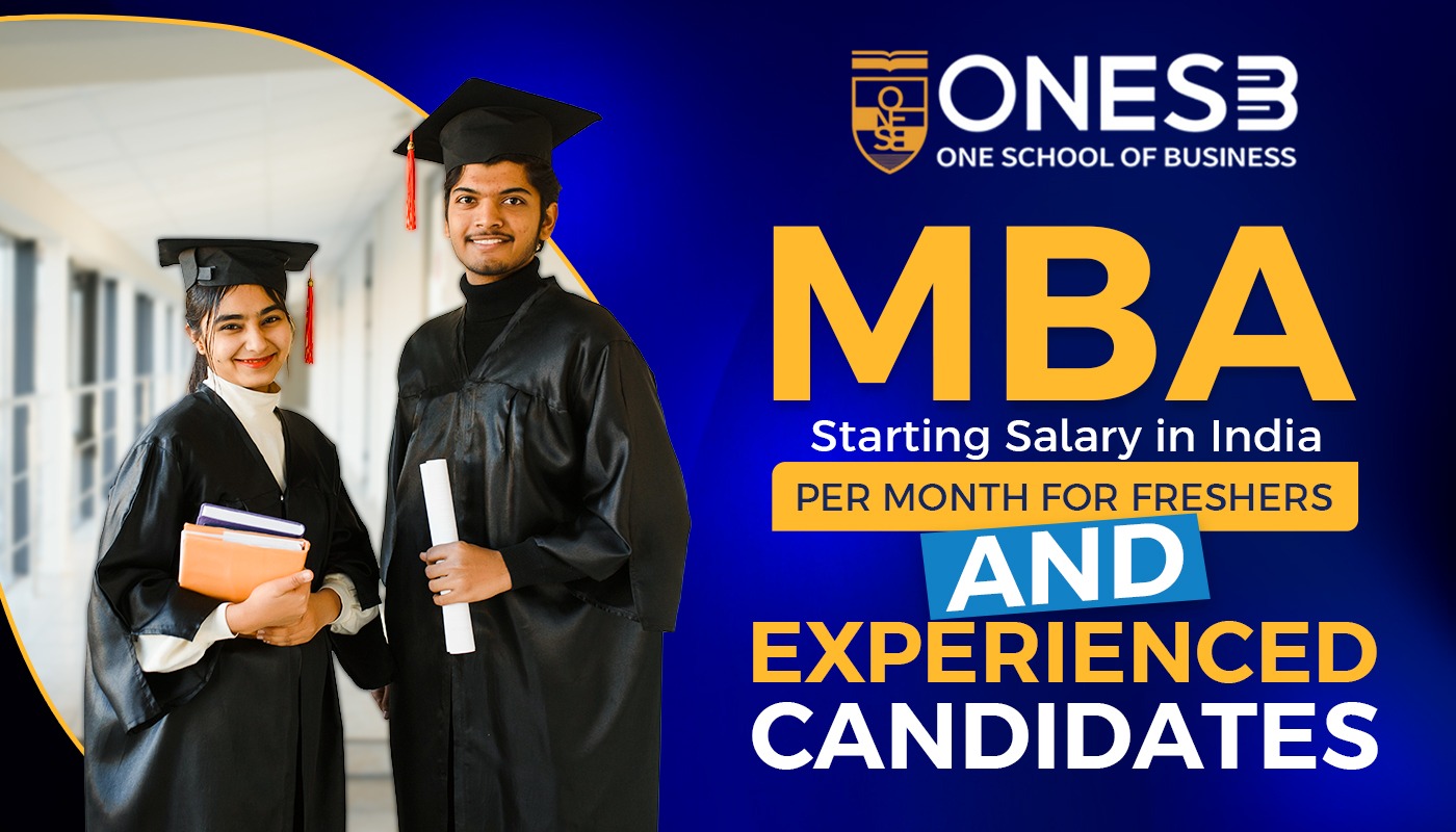 MBA Starting Salary in India Per Month for Freshers and Experienced Candidates