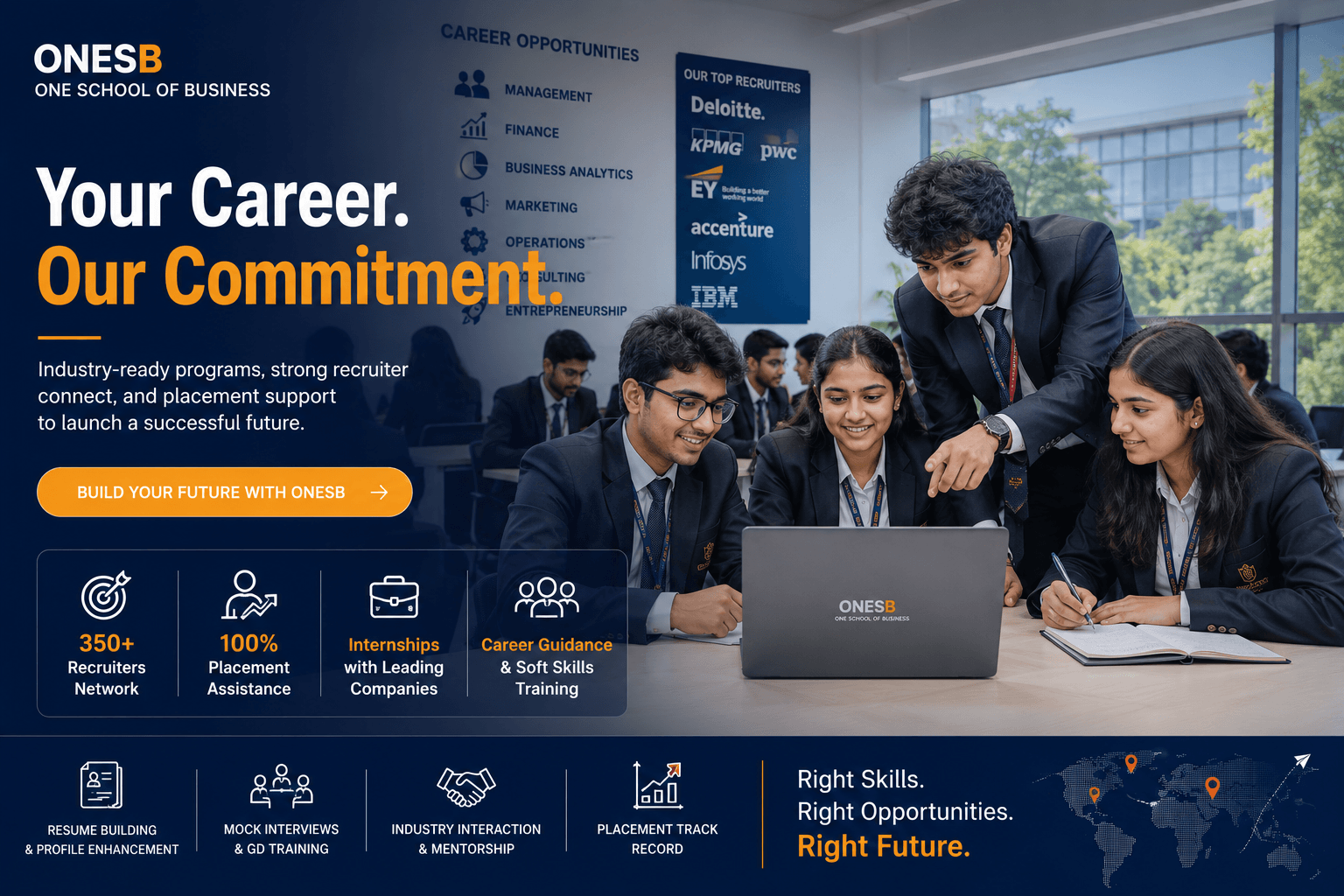 Careers at One School of Business – Executive Assistant job opening in Bengaluru