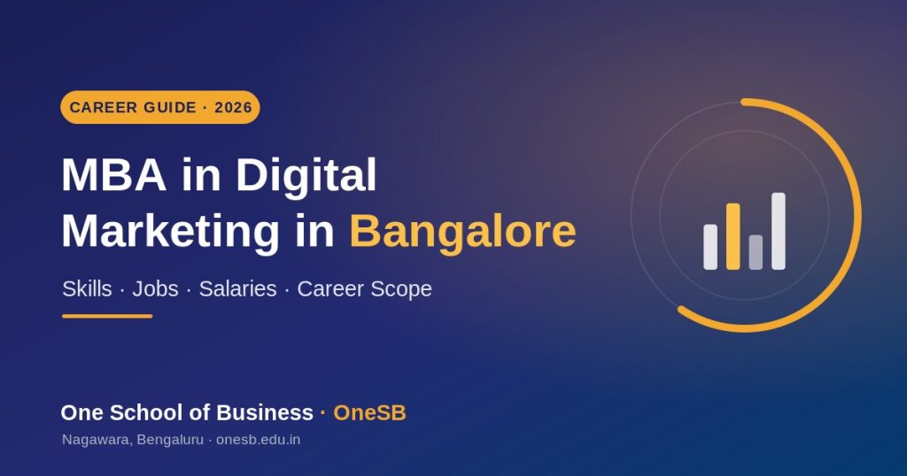 MBA in Digital Marketing in Bangalore: Skills, Jobs and Career Scope
